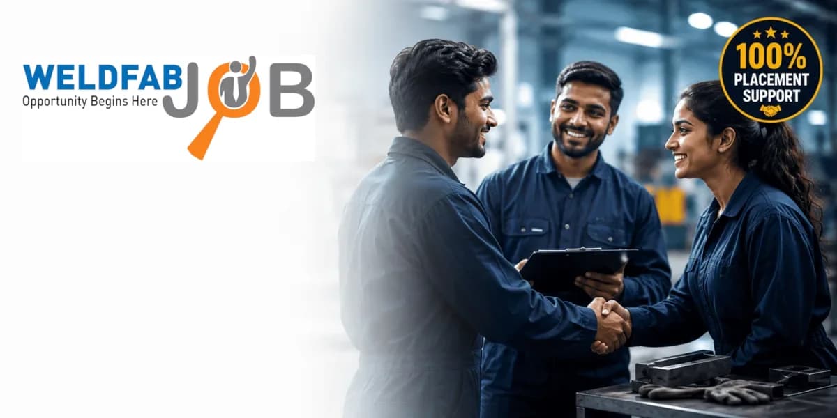 WeldFab Skill Centre offers 100% placement support