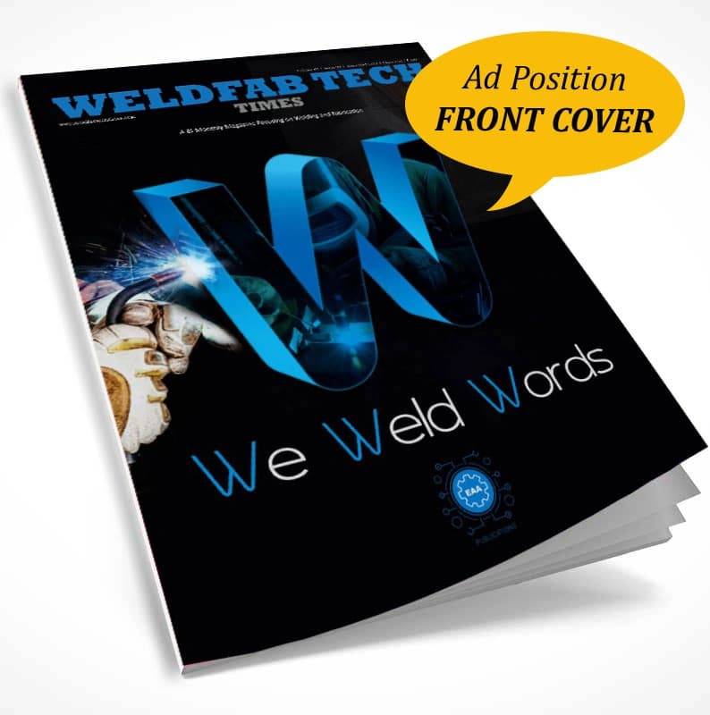 Front Cover advertisement mockup