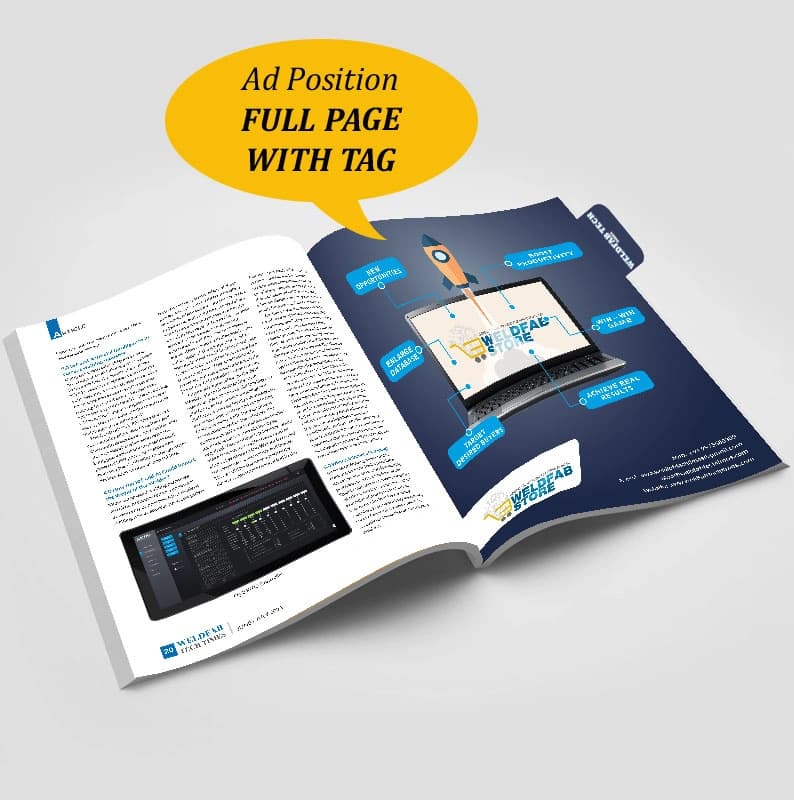 Full Page + Tag advertisement mockup