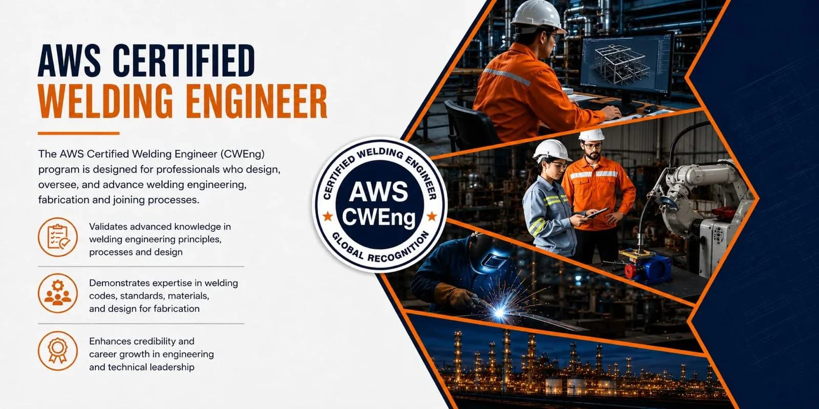 AWS Certified Welding Engineer — WeldFab Tech