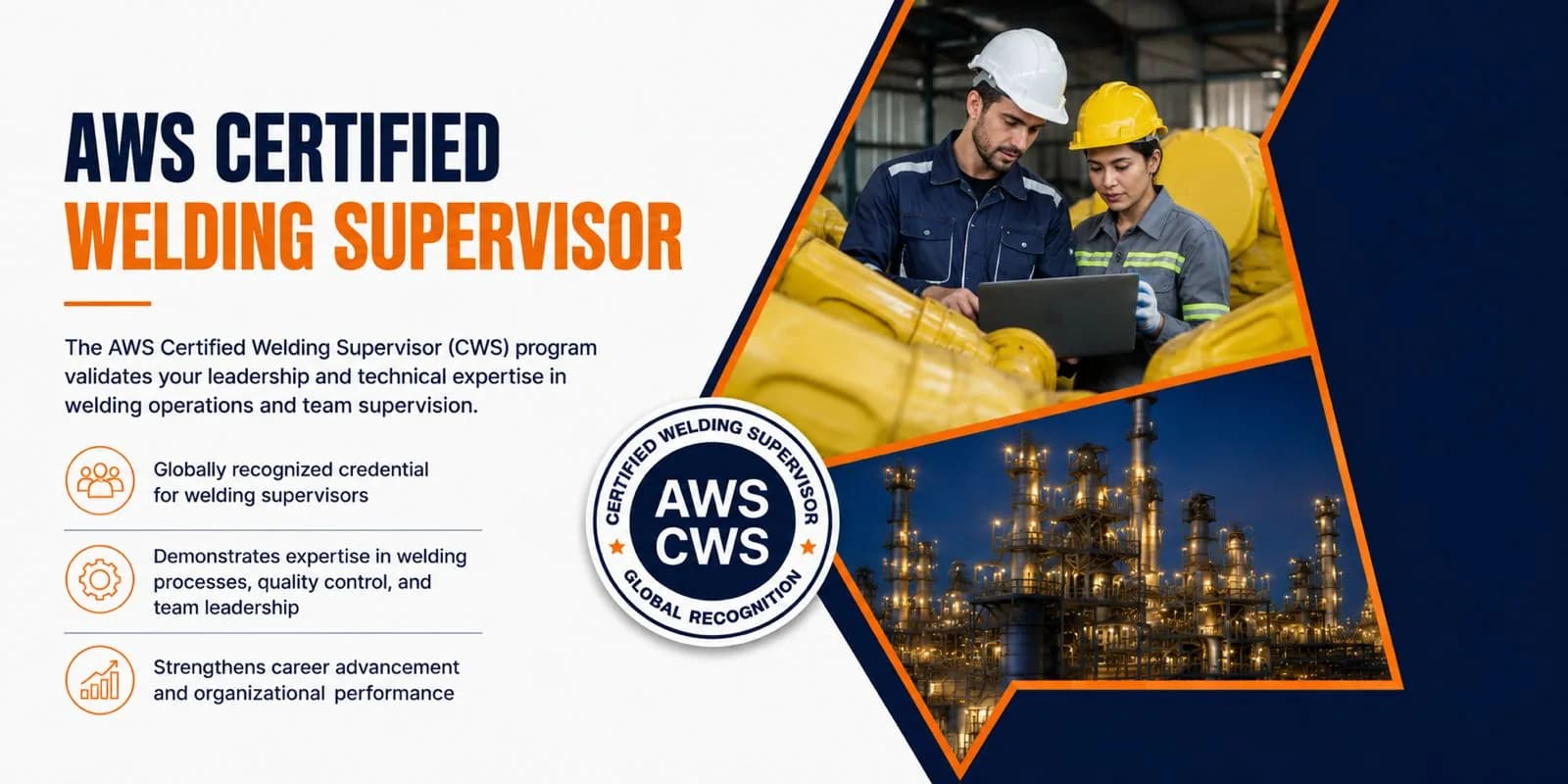AWS Certified Welding Supervisor — WeldFab Tech